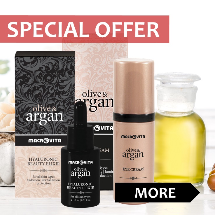 MACROVITA Olive and Argan - line of natural cosmetics with olive oil and argan!