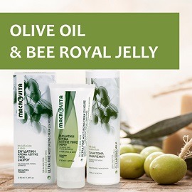 Enjoy MACROVITA OLIVE OIL and BEE ROYAL JELLY natural cosmetics!