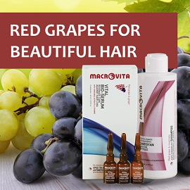 Enjoy MACROVITA RED GRAPES natural cosmetics!