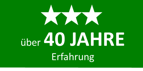 Über 40 Jahre Erfahrung.