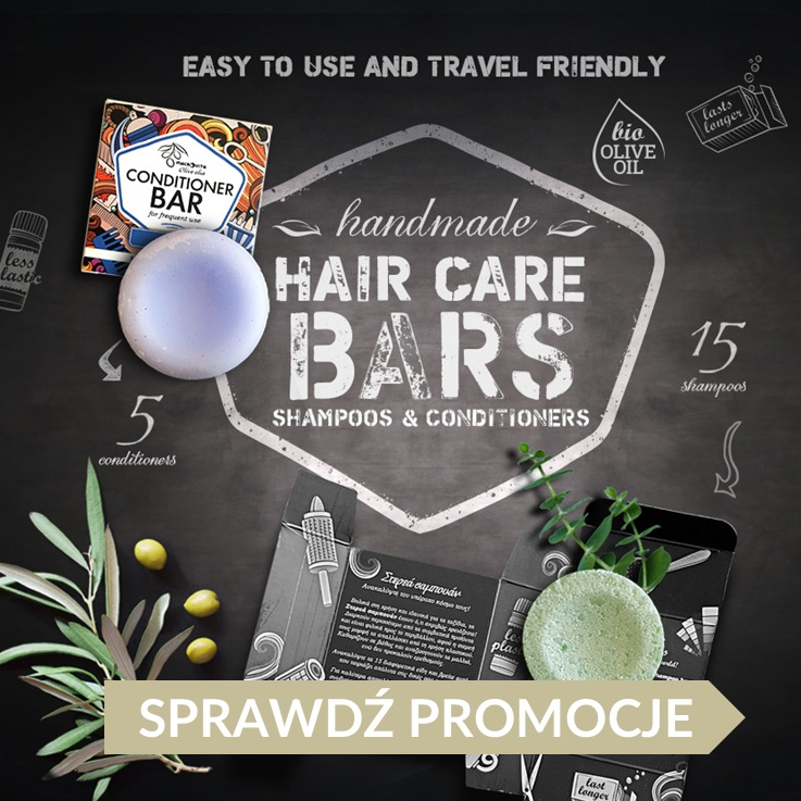 Nowość! Szampony i odżywki w kostce!